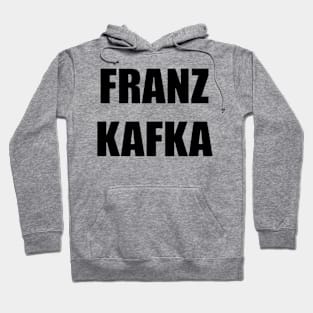 franz kafka Black And White Logo Hoodie